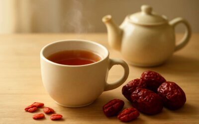 Refresh with goji berries and jujube tea: a bright, soothing immune-boosting sip