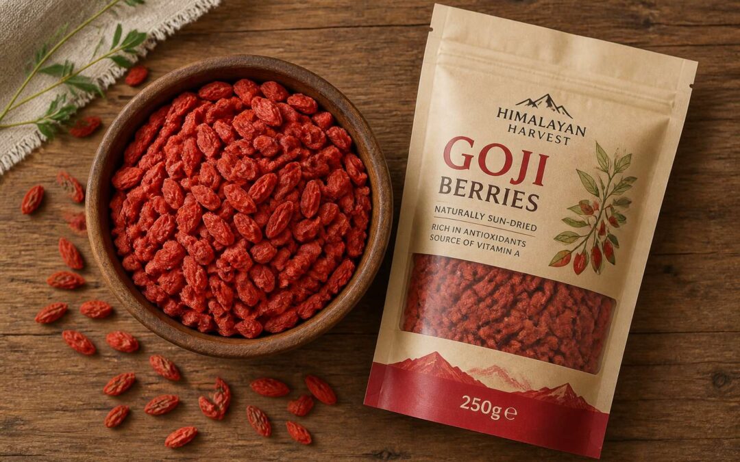 Add goji berries 250g to your morning oatmeal for fiber.