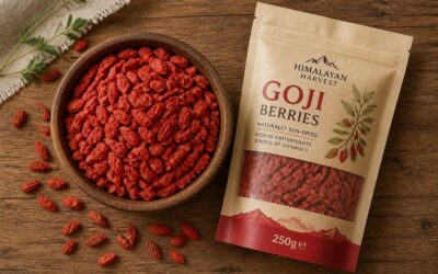 Add goji berries 250g to your morning oatmeal for fiber.