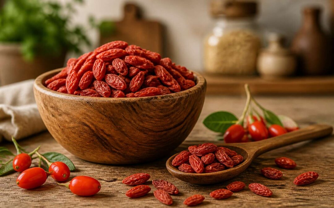 Boost your meals with goji berries in food