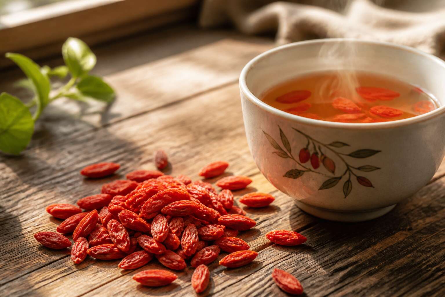 goji berries keep you awake