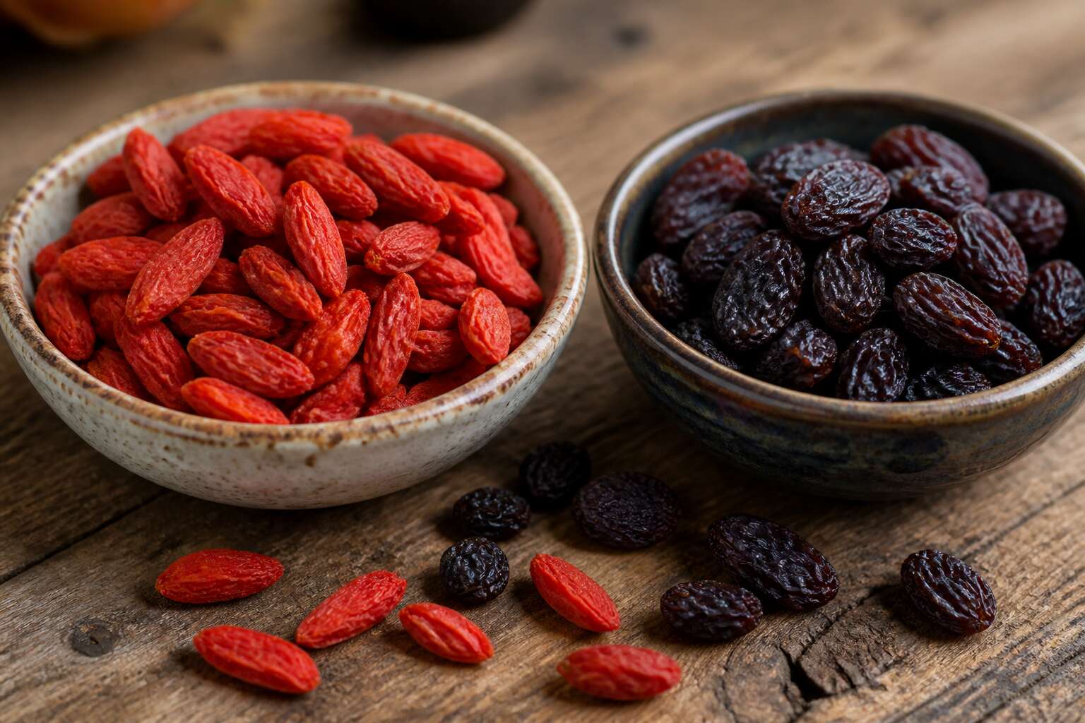 are goji berries like raisins